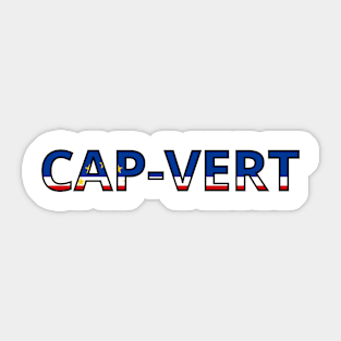 Drapeau Cap-Vert Sticker